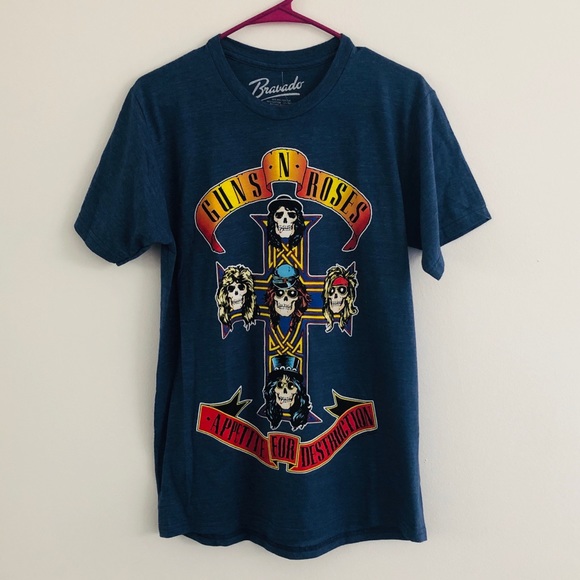 Bravado Other - Bravado Guns N’ Roses Blue Tee Medium